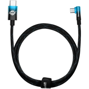 Baseus MVP2 USB-C/C kábel, 100W, 2m čierno/modrý (CAVP000721)