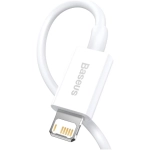 Baseus Superior lightning kábel 0,25m 2,4A biely
