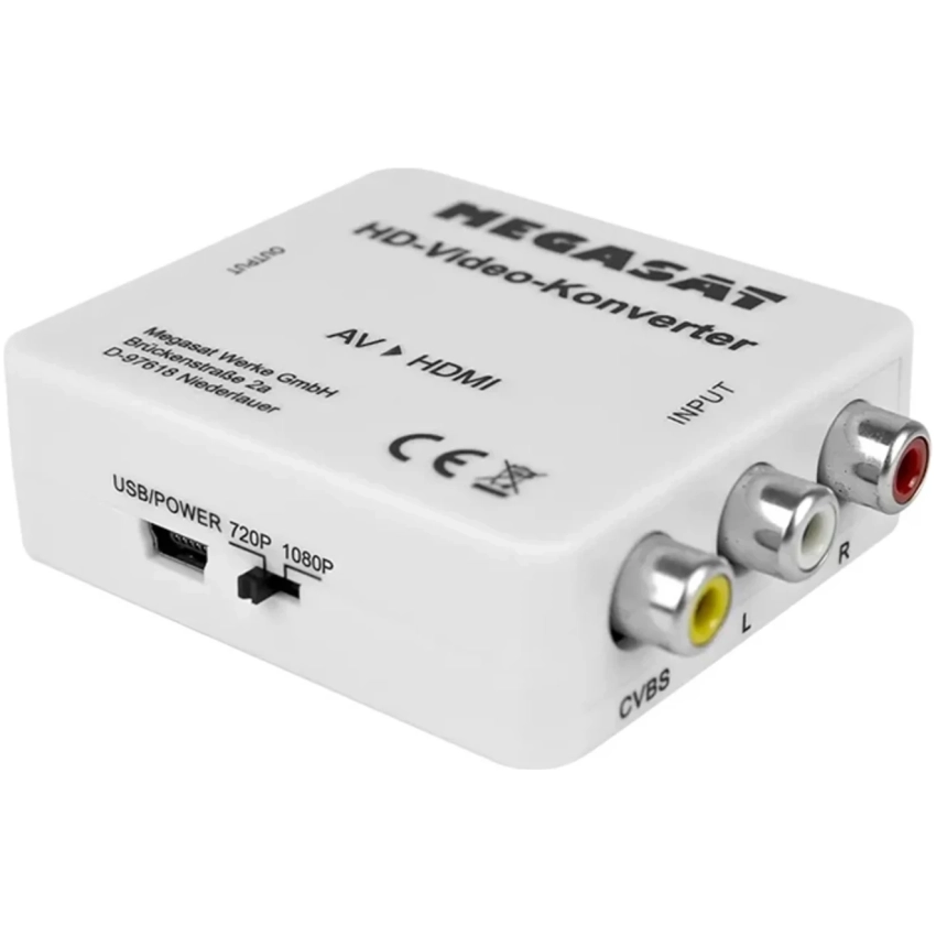 Megasat prevodník AV na HDMI