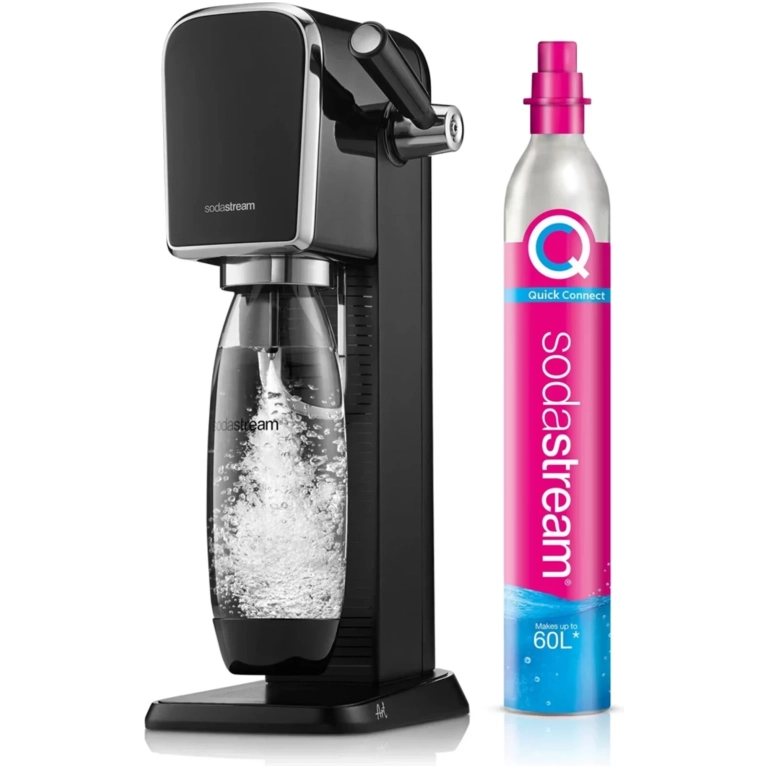 SodaStream ART + 1l fľaša + bombička čierna