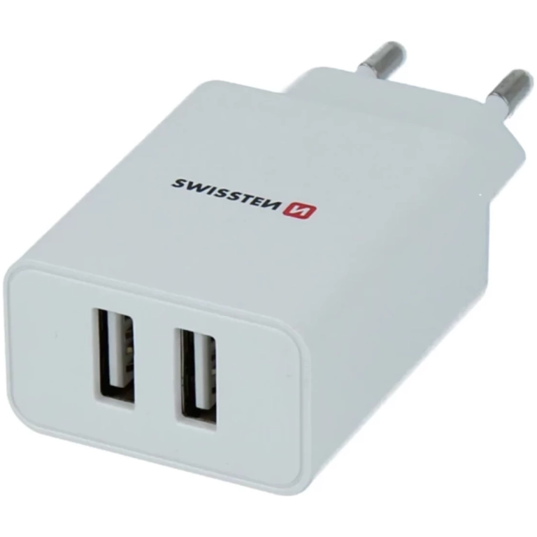 SWISSTEN 2xUSB nabíjačka 2,1A
