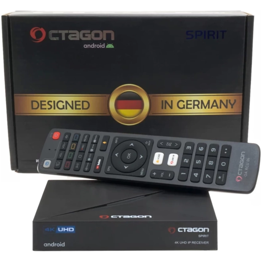 OCTAGON SPIRIT HDR10+ AndroidTV 9