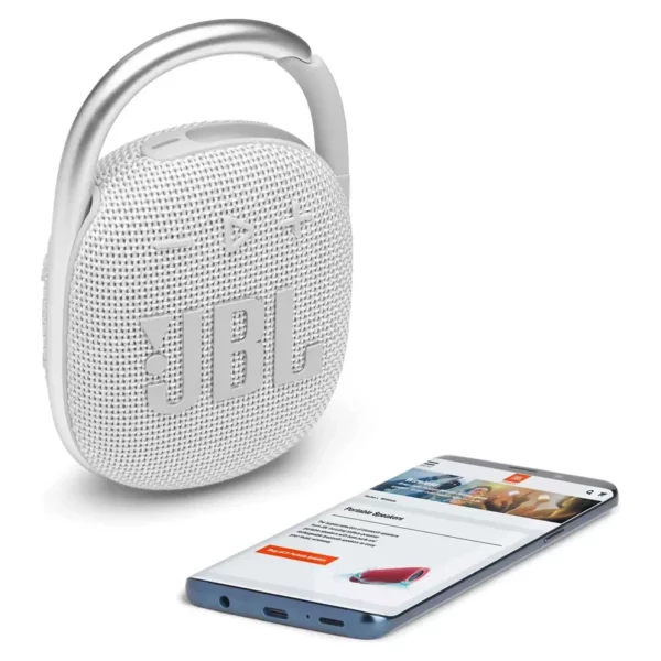 JBL Clip 4 biely