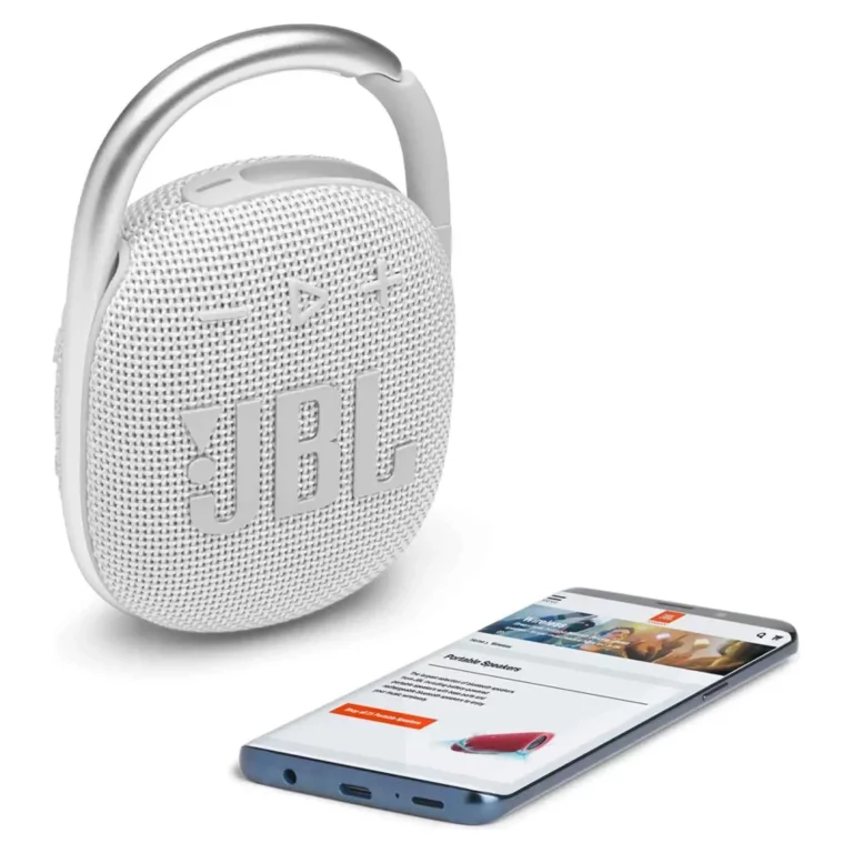JBL Clip 4 biely