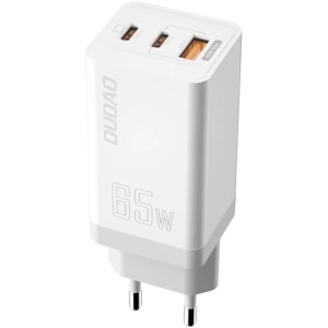 Dudao A7xsEU GaN nabíjačka mobilných zariadení 2xUSB-C + USB-A 65W