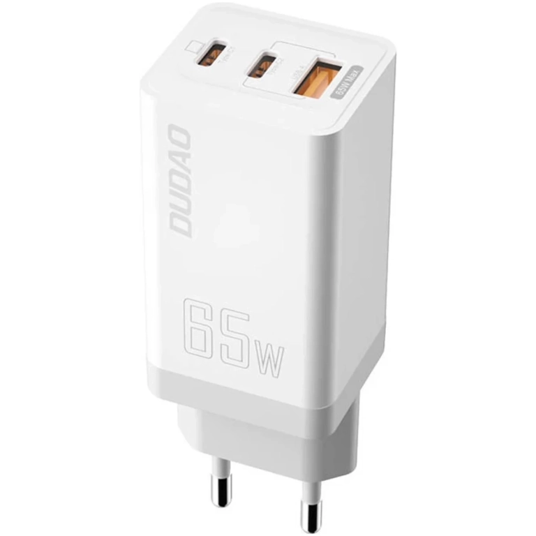 Dudao A7xsEU GaN nabíjačka mobilných zariadení 2xUSB-C + USB-A 65W