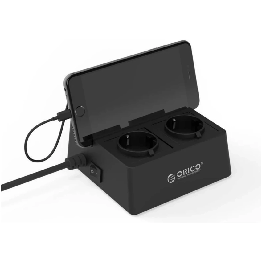 Predlžovací kábel Orico 2xAC, 5xUSB 2500W