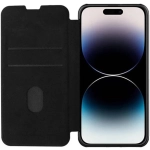 Ochranný kryt Nillkin Qin Leather Pro pre iPhone 14 PRO MAX čierny