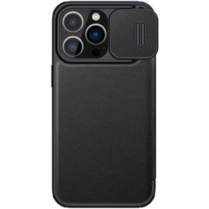 Ochranný kryt Nillkin Qin Leather Pro pre iPhone 13 PRO čierny