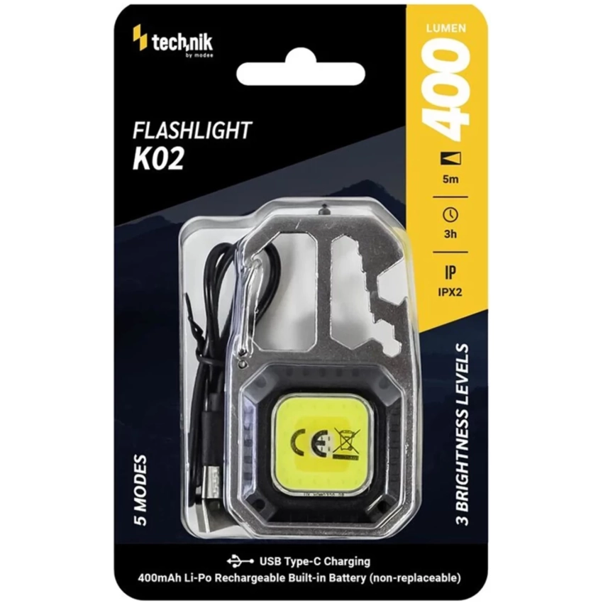Technik Flashlight K02 karabina 400 lumenov