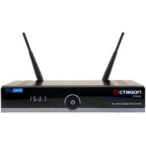 OCTAGON SF8008 UHD 4K Enigma DVB-S2X / DVB-T2/C Combo
