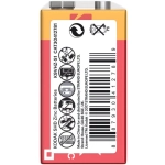 Kodak SUPER HEAVY duty zinc-chloride 9V batéria