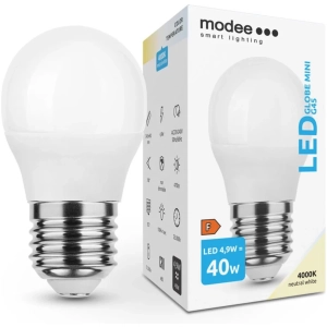 Modee Lighting LED žiarovka E27 4,9W 4000K MINI G45 (40W)
