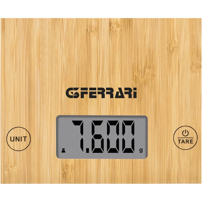G3Ferrari NATURA G20166 kuchynská váha bambus