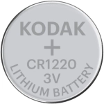Kodak gombíková batéria CR1220 5ks 3V