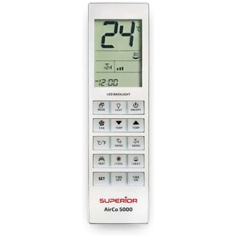 Superior diaľkové ovládanie AirCo 5000in1