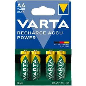 VARTA nabíjateľné batérie 2600mAh 4ks AA