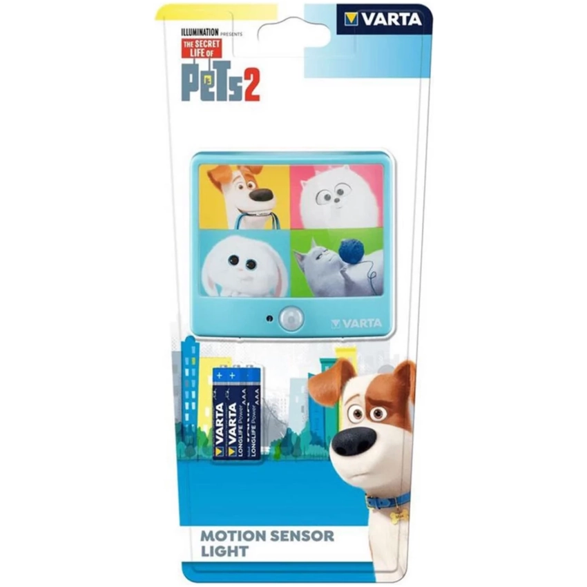 VARTA detské svietidlo The Secret Life of Pets2 3xAAA