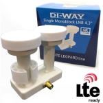 LNB DI-WAY Monoblock Single 4,3°