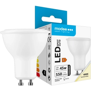 Modee Lighting LED žiarovka GU10 6W 4000K stmievateľná