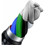 Baseus Cafule USB-C/Lightning 2m čierna PD 20W (CATLJK-B01)