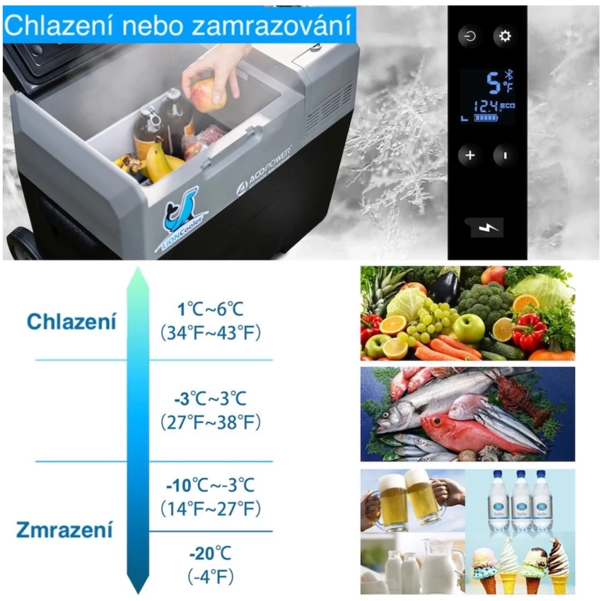 Acopower LiONCooler 18l MINI chladnička/mražnička (bez powerbanky)