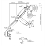 Superior držiak pre monitor 17-32"
