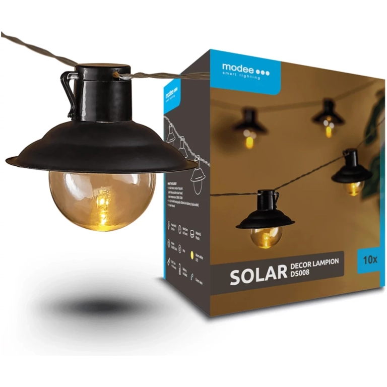 Modee solárne svietidlo DS008 10ks 4,7m