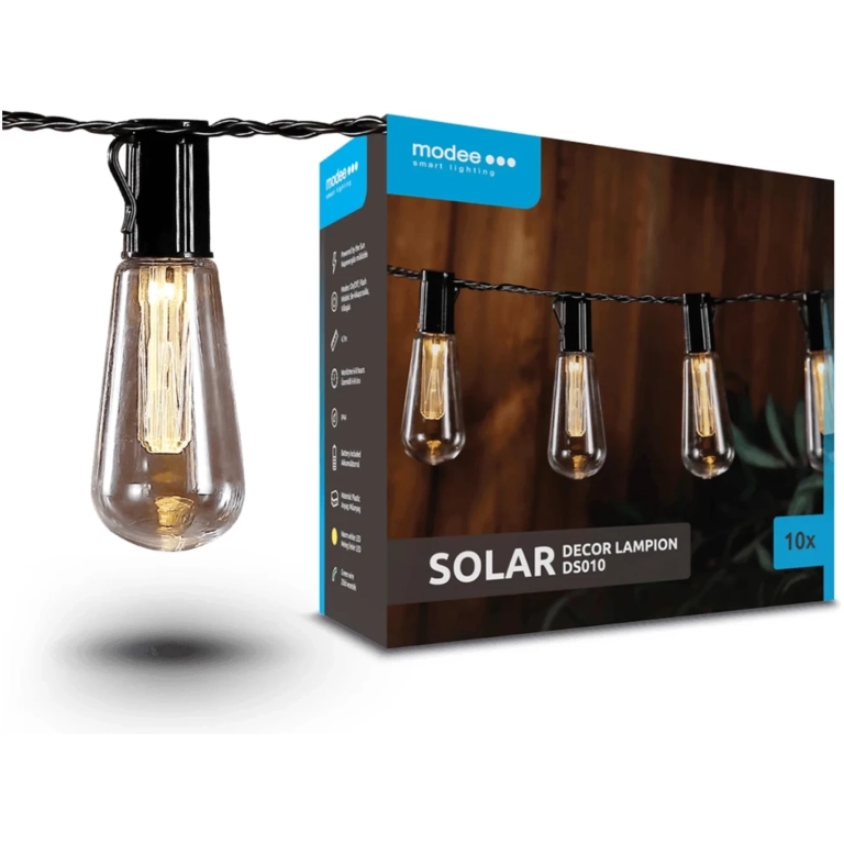 Modee solárne svietidlo DS010 10ks 4,7m