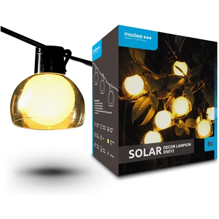 Modee solárne svietidlo DS013 8ks 4,4m