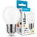 Modee Lighting LED Filament Milky žiarovka E27 4W G45 (40W) 4000K