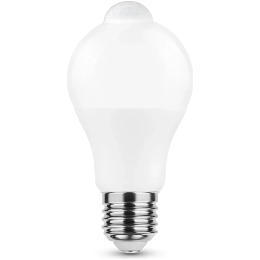 Modee Lighting LED žiarovka s PIR senzorom 8,8W/A60/E27/4000K