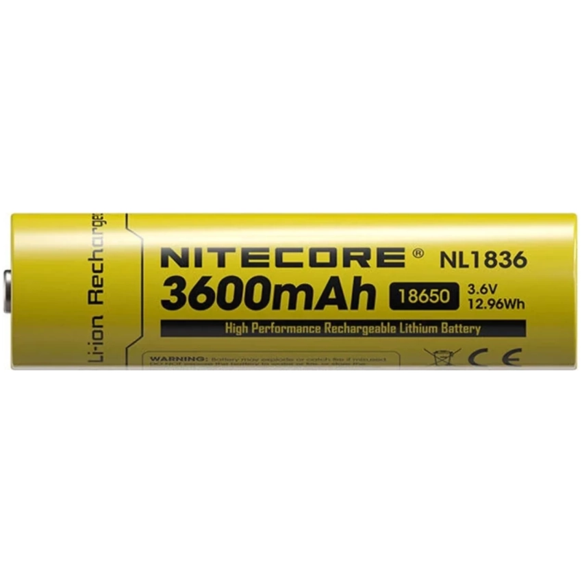 Nitecore nabíjateľná batéria 18650 NL1863 3600mAh