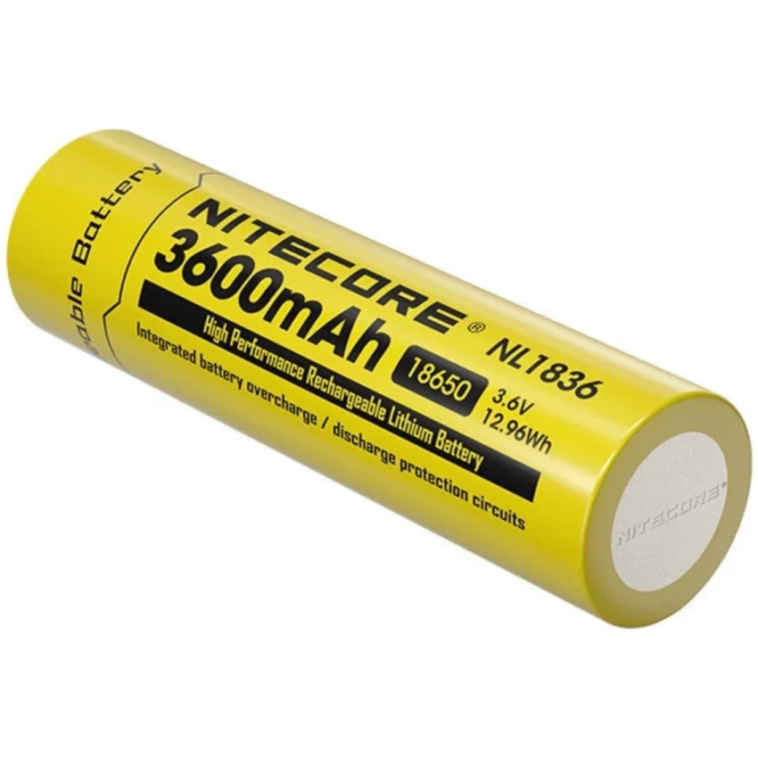 Nitecore nabíjateľná batéria 18650 NL1863 3600mAh