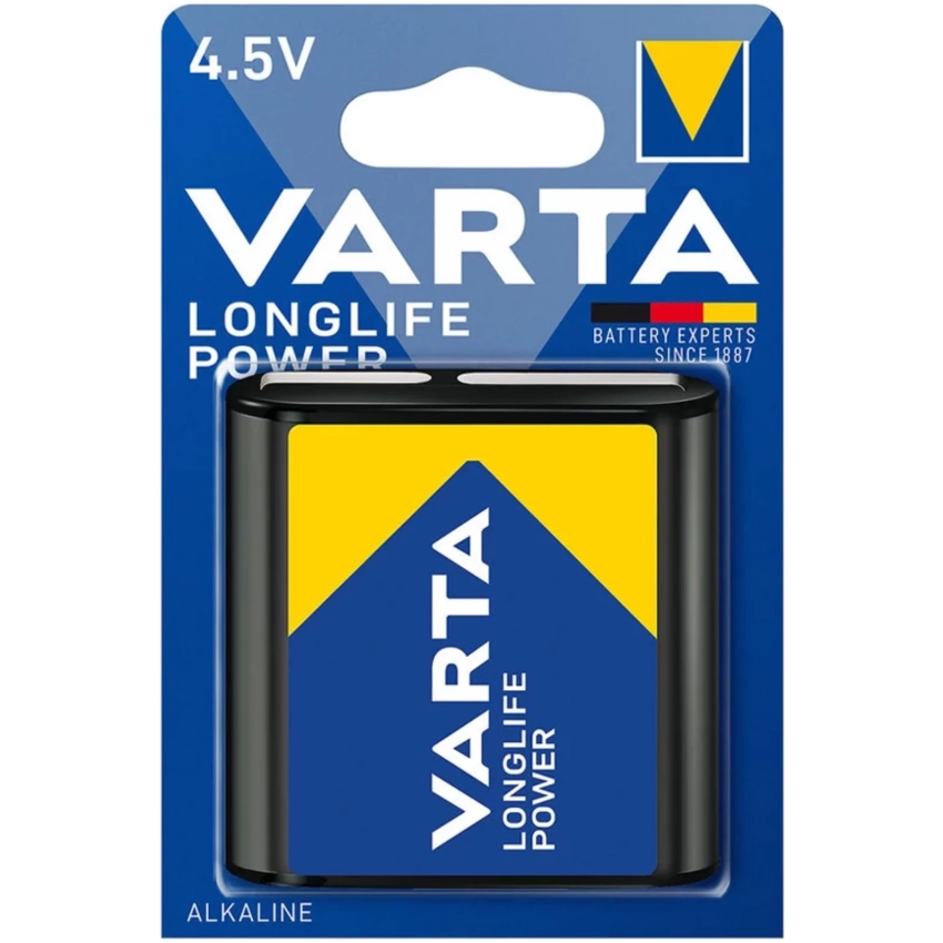 VARTA LONGLIFE POWER alkalické batérie typ 3LR12 4,5V