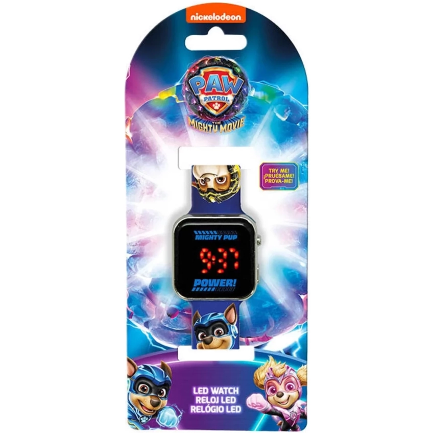 LED hodinky Paw Patrol KiDS Licensing tmavé
