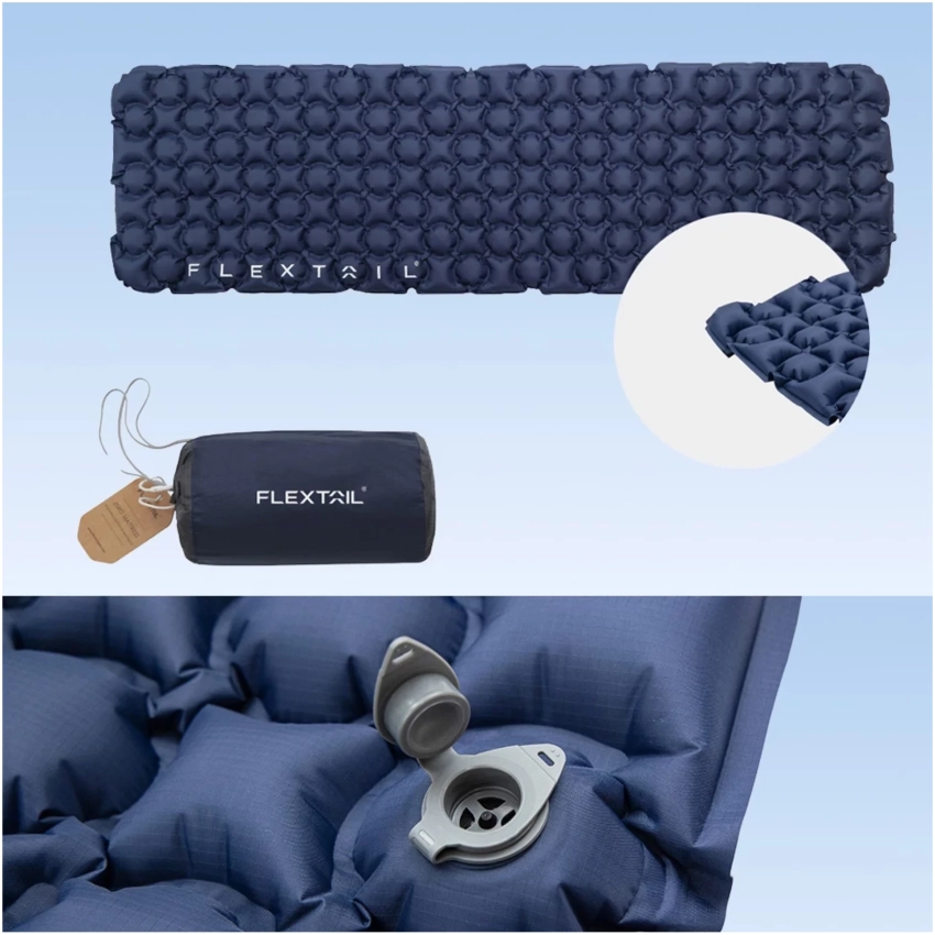 Flextail Zero Mattress nafukovací matrac modrý