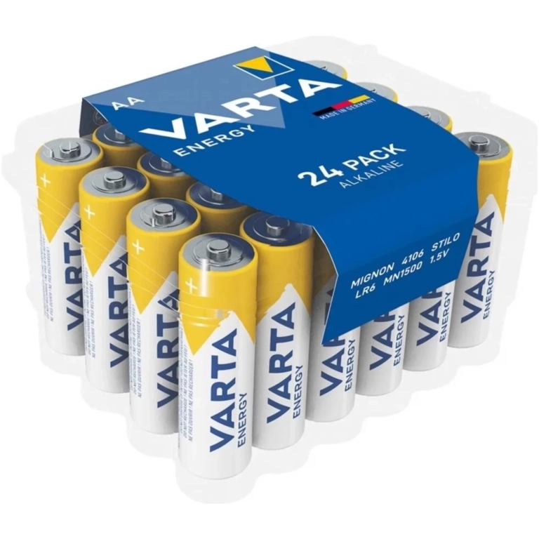 VARTA ENERGY alkalické batérie AA 24ks