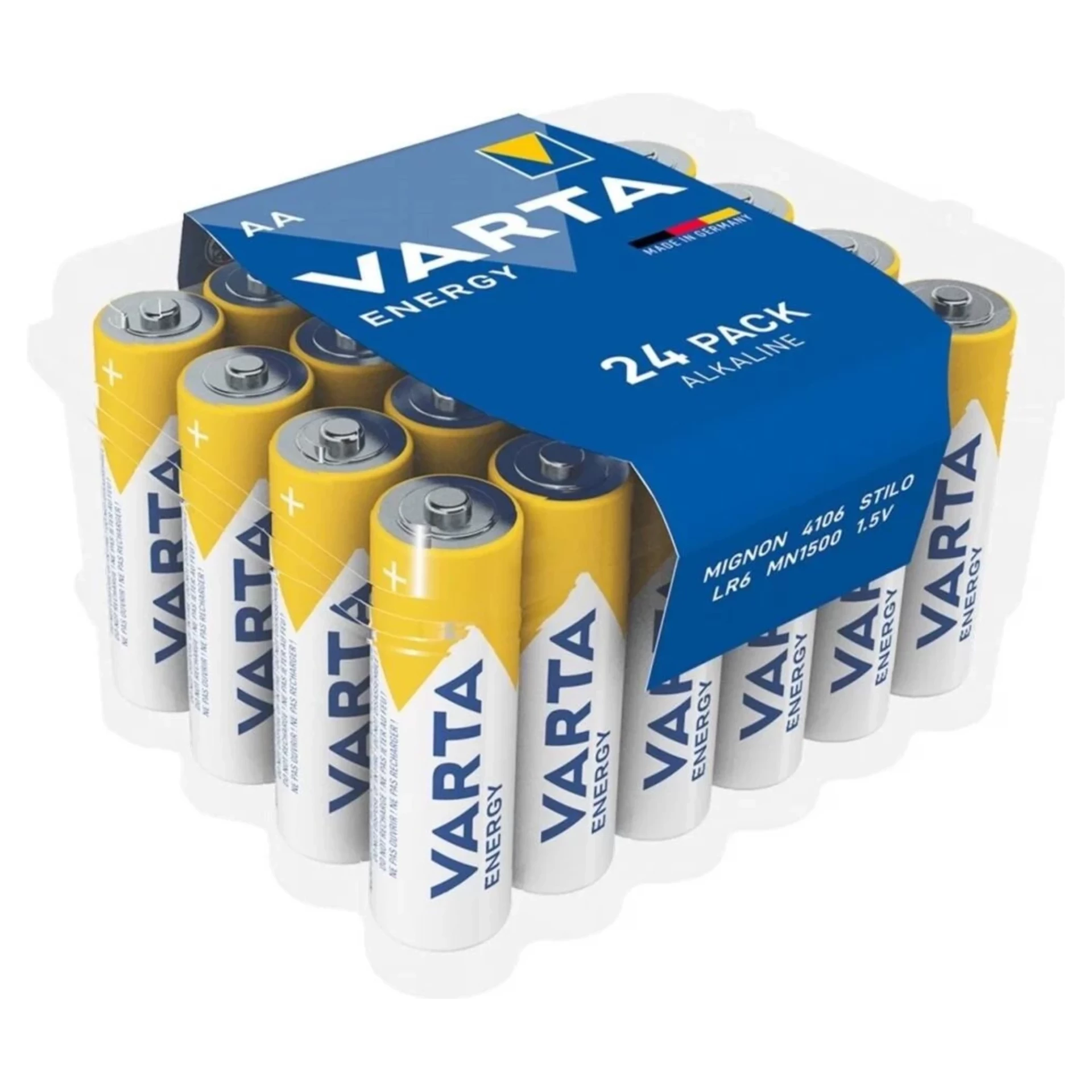 VARTA ENERGY alkalické batérie AA 24ks VARTA ENERGY alkalické batérie AA 24ks
