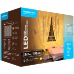 Modee Lighting LED záves 192 LED 3x2m teplá biela