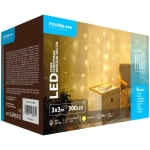 Modee Lighting LED záves 300 LED 3x3m teplá biela