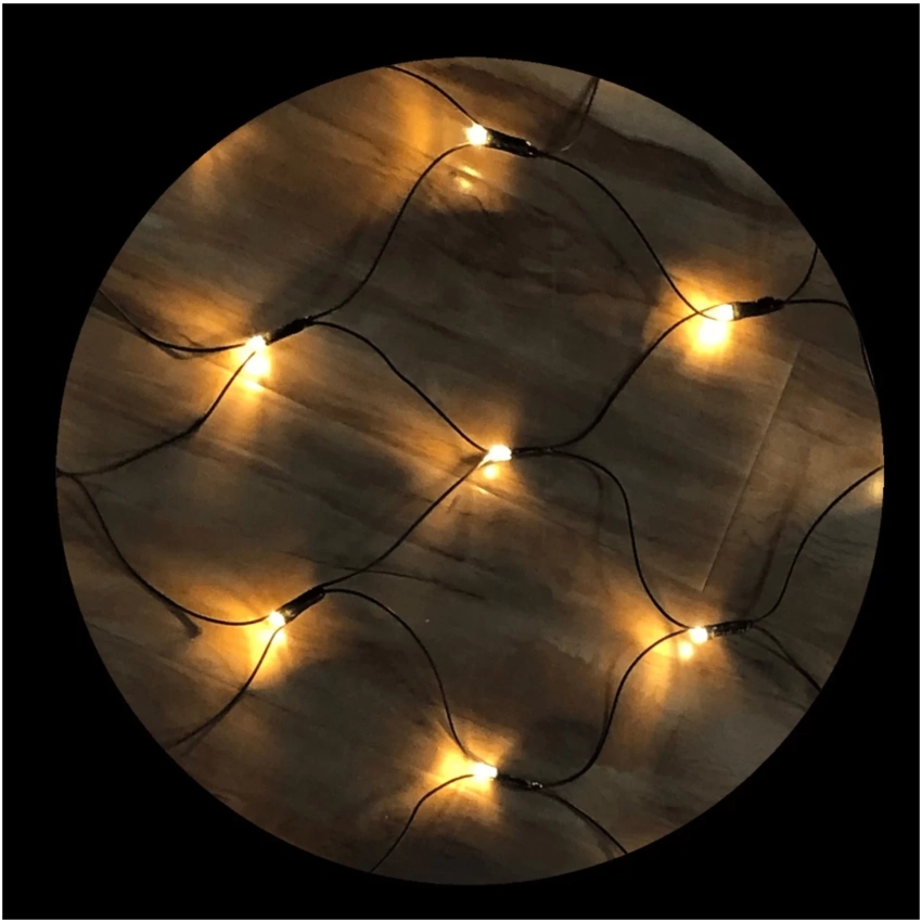 Modee Lighting LED dekorácia 144 LED teplá biela sieť 2x2m