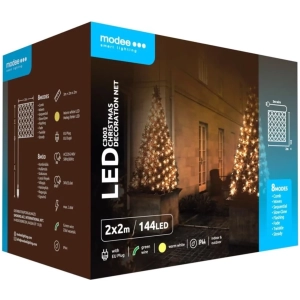 Modee Lighting LED dekorácia 144 LED teplá biela sieť 2x2m