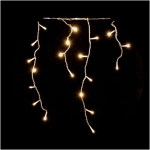 Modee Lighting LED vianočná reťaz 200LED 4m cencúlové reťaze 70cm