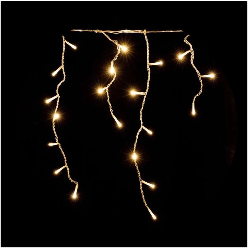 Modee Lighting LED vianočná reťaz 200LED 4m cencúlové reťaze 70cm