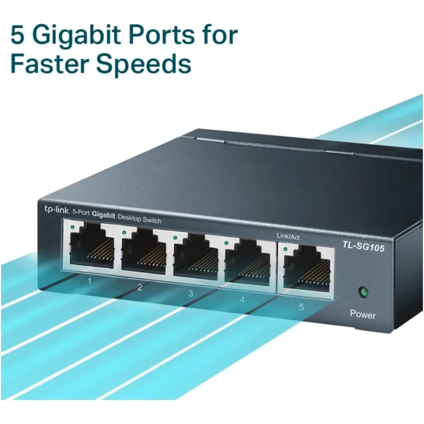 TP-Link SG105 5-portový switch 1Gbps
