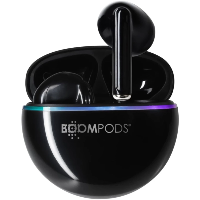 BOOMPODS earshots bezdrôtové slúchadlá čierne