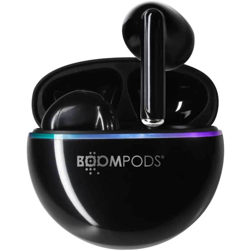 BOOMPODS earshots bezdrôtové slúchadlá čierne