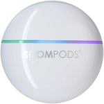 BOOMPODS earshots bezdrôtové slúchadlá biele