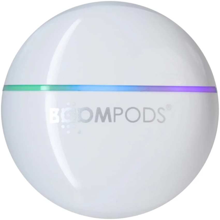BOOMPODS earshots bezdrôtové slúchadlá biele